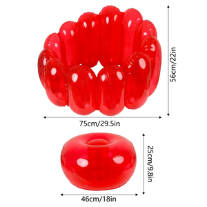 Kovar Decor Jelly Inflatable Sofa Seat Chair
